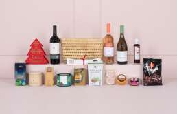 Cabaz de natal seleção de produtos