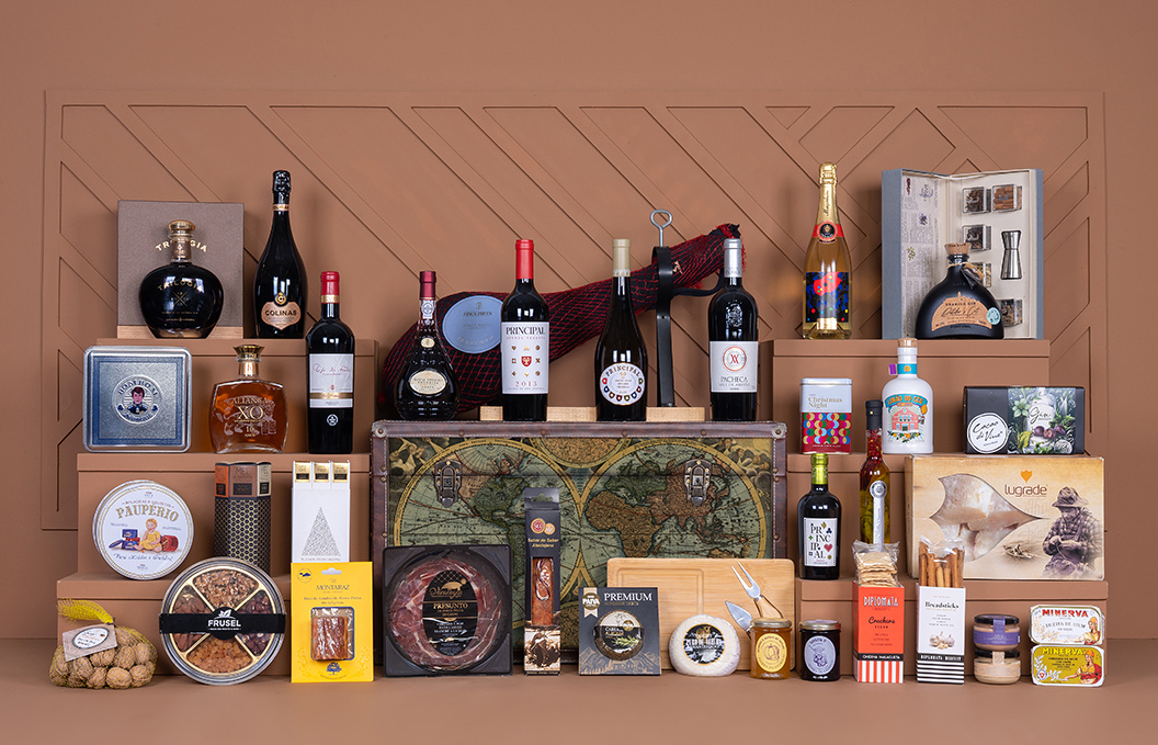 Cabaz de Natal com uma seleção especial de produtos
