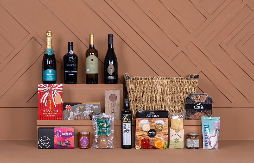 Cabazes de Natal para empresas com produtos originais