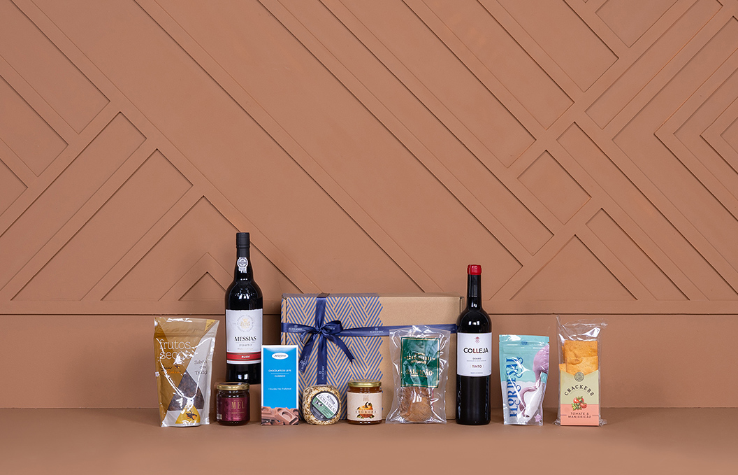 Cabaz personalizado ideal para ofertas de Natal