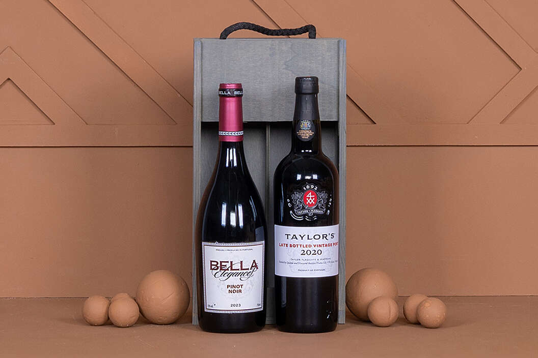 Vinho para natal como presente de clientes