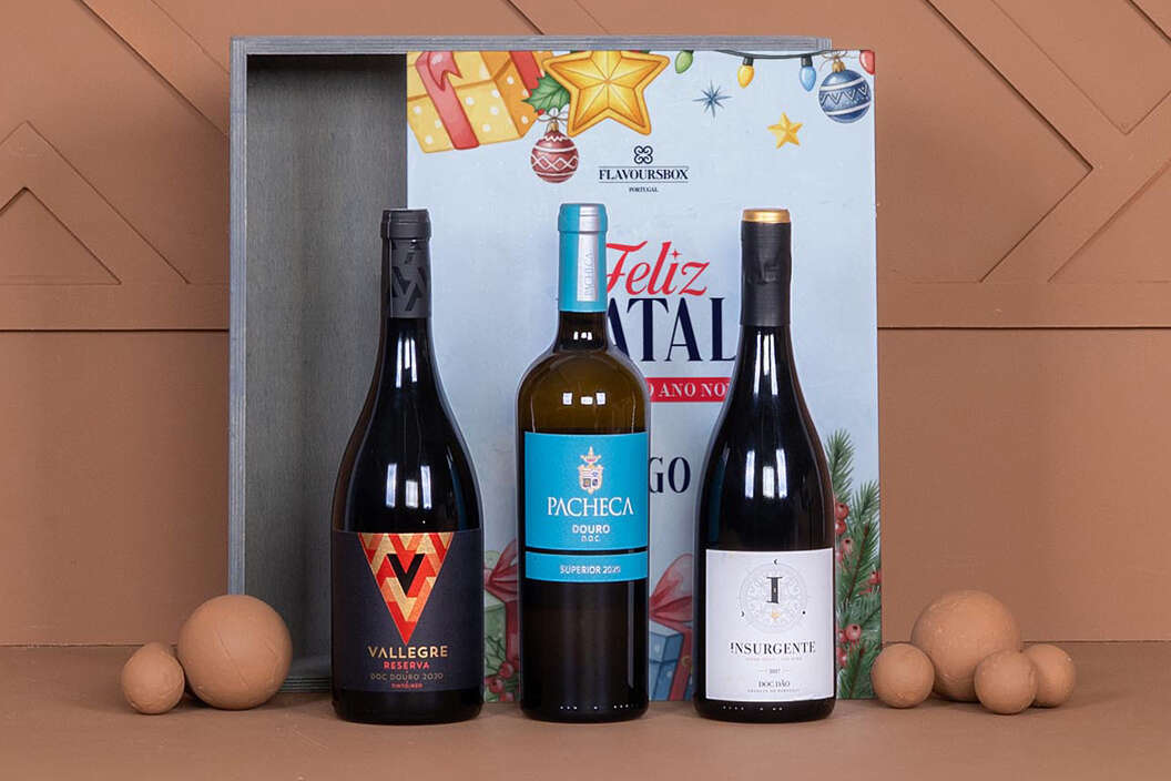 Cabazes de vinho para clientes e parceiros