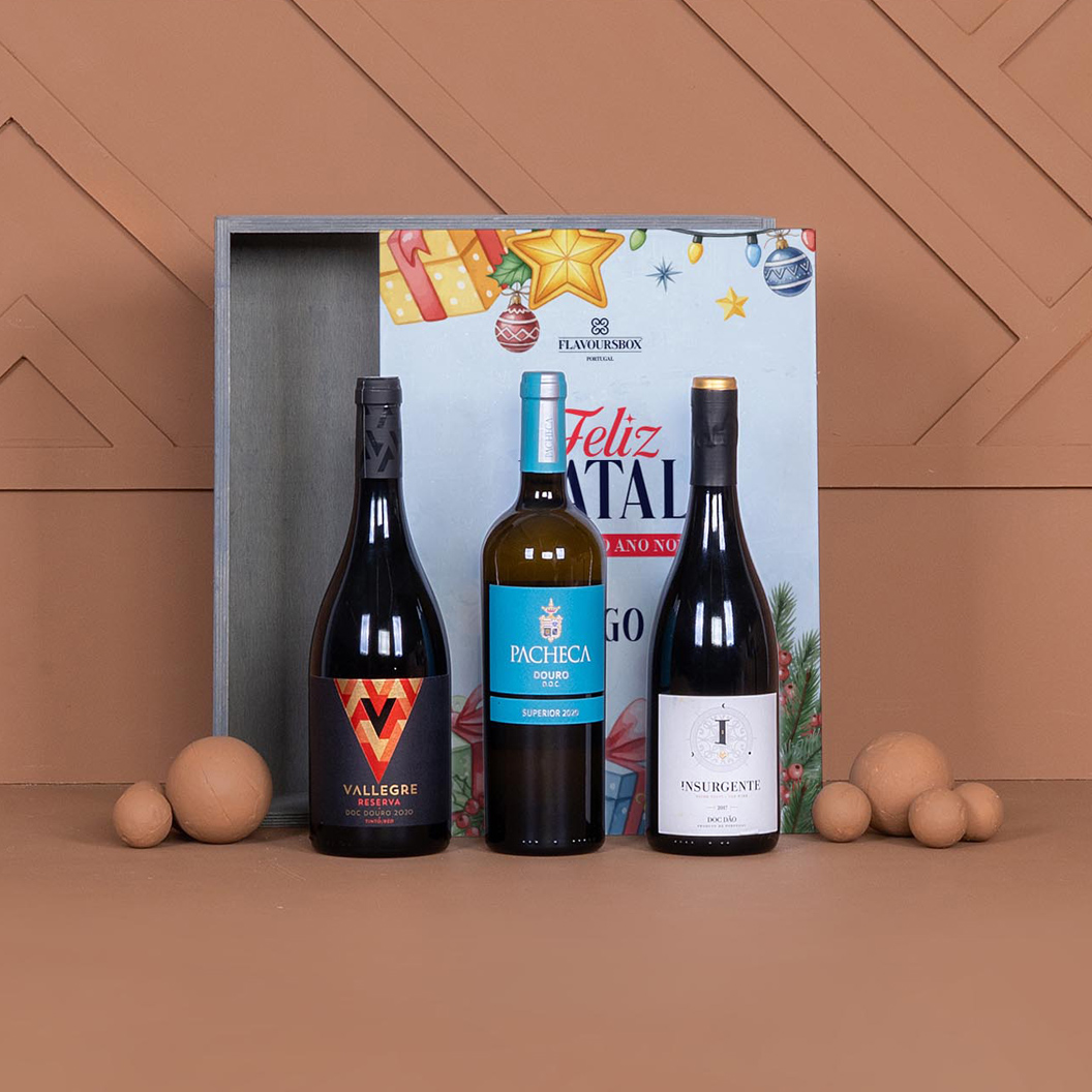 Cabazes de vinho para clientes e parceiros