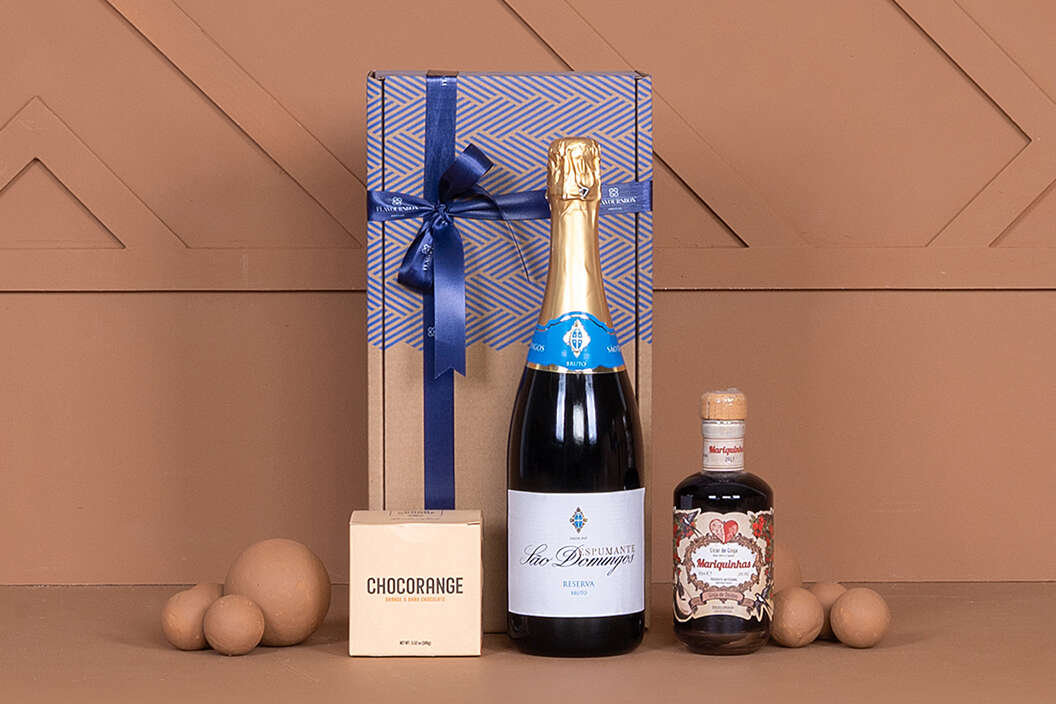 Cabaz de natal de vinhos para empresas
