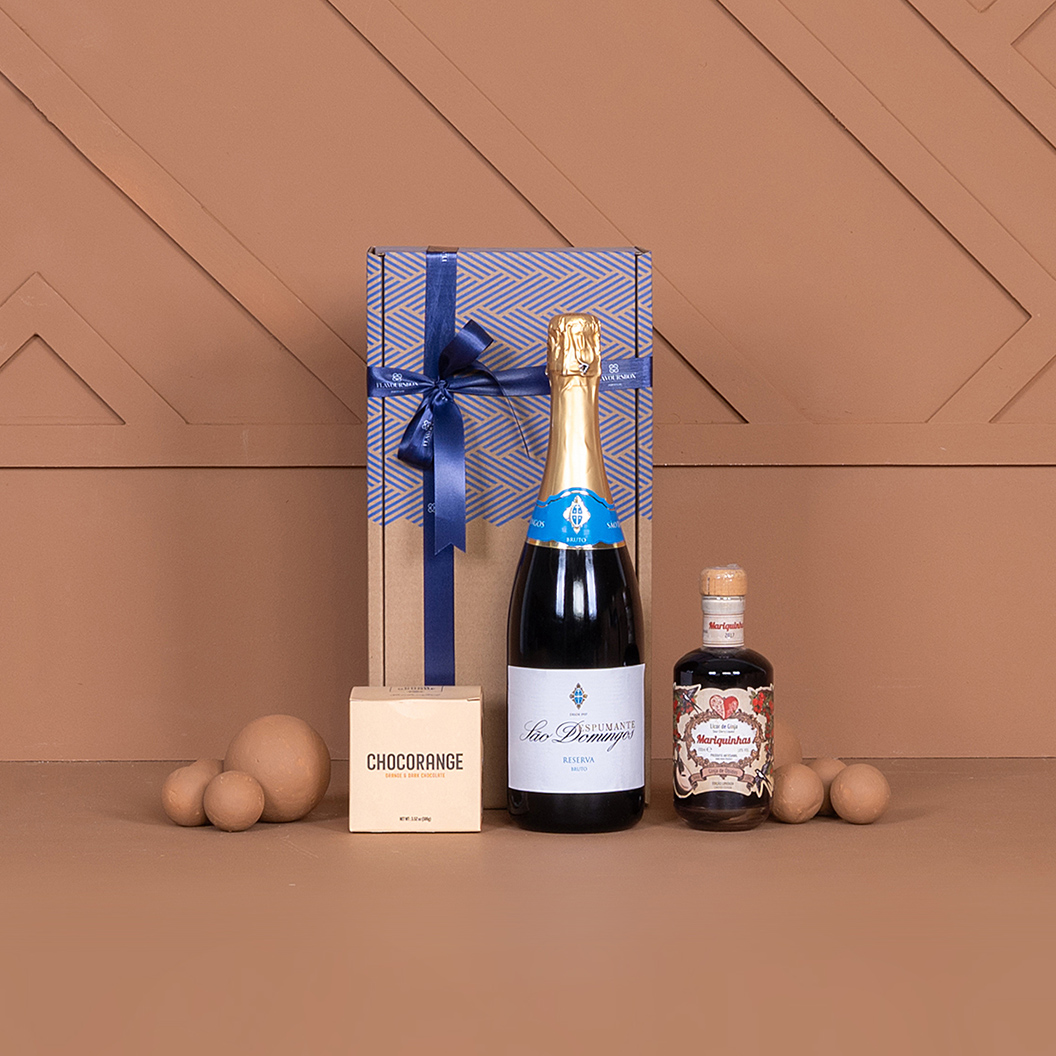 Cabaz de natal de vinhos para empresas