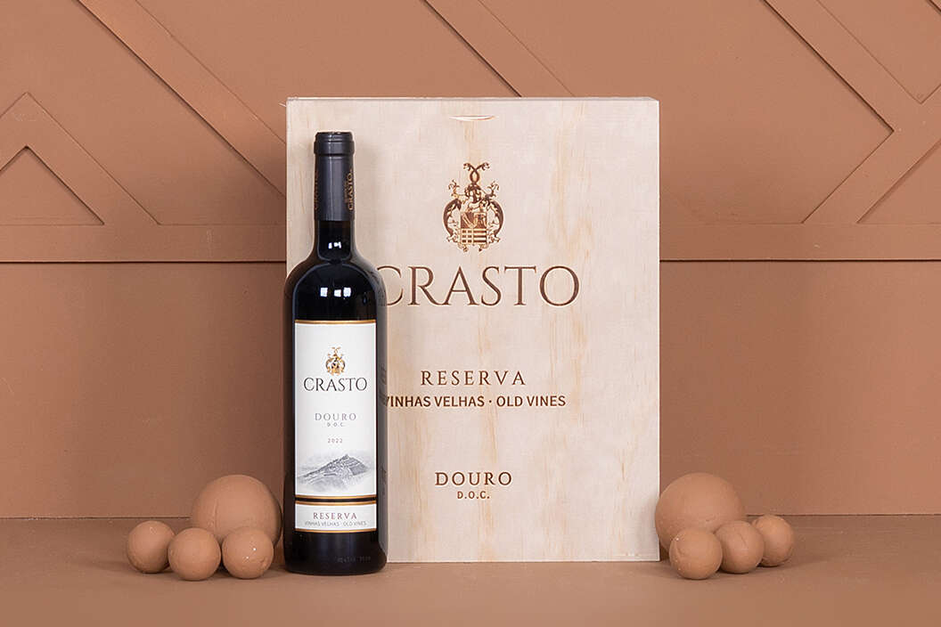 Cabaz de natal de vinhos com seleção clássica