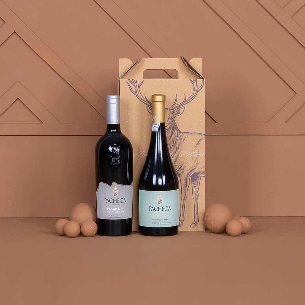 Cabaz de natal de vinhos para colaboradores